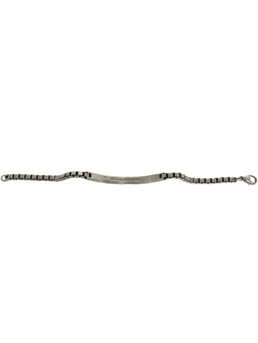 Tiffany & Co Vintage Venetian ID Bracelet 925 Sterling Silver